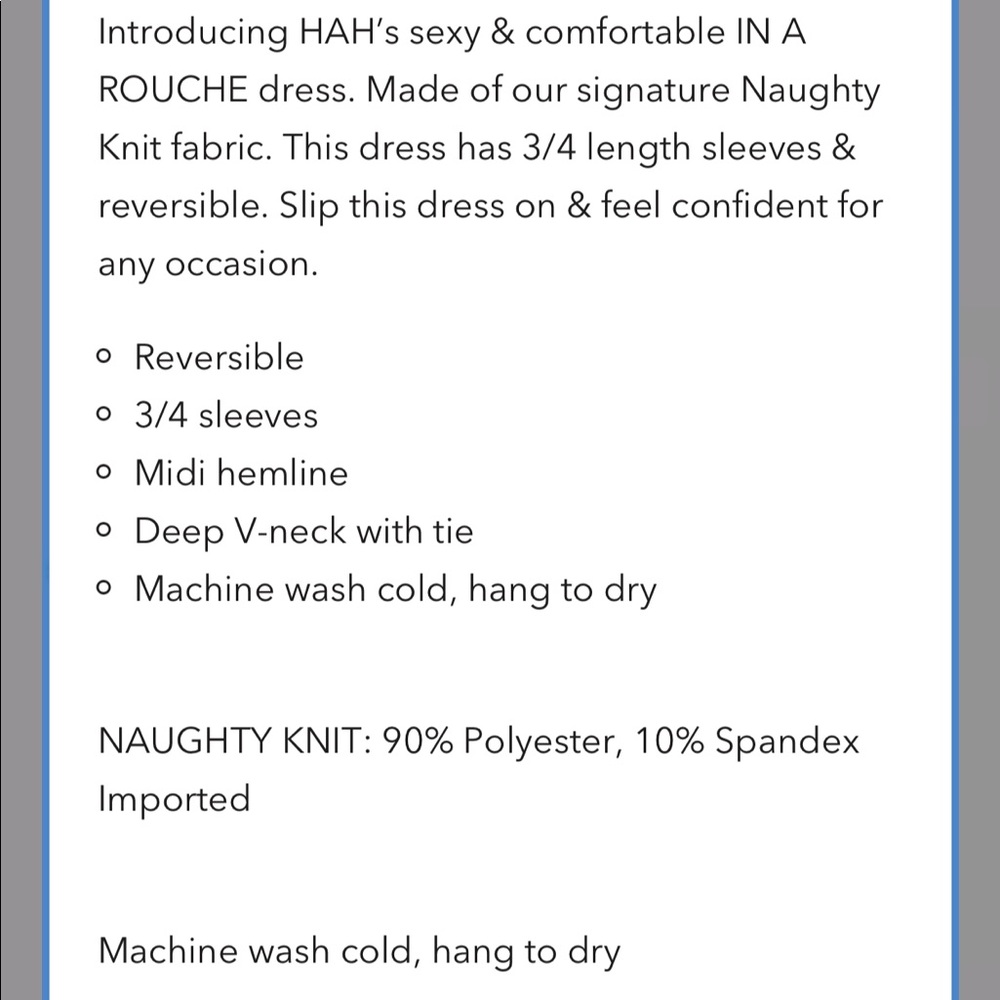 We Are HAH In A Rouche Dress - Picture 7 of 7